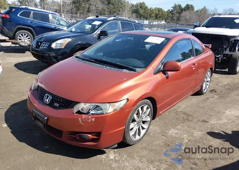2010 Honda Civic Si из США, поврежденный, VIN 2HGFG2A5XAH700814